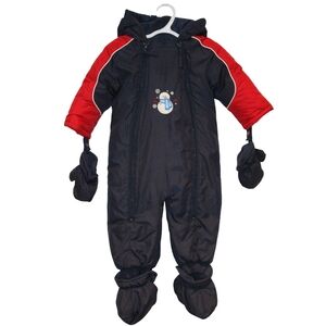 2/$30 🏷 Alpinetek Navy One Piece Snowsuit Size 20lb